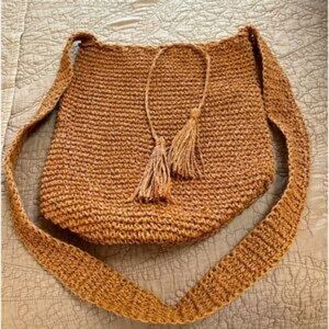 J. Crew straw purse new with Tag